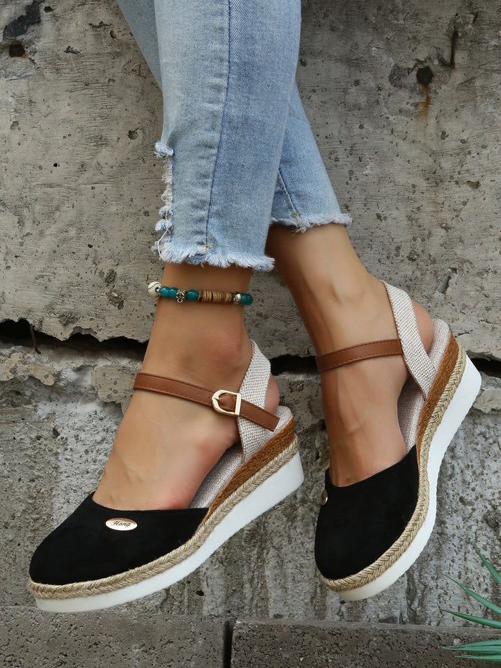 Womens Orthopaedic Woven Cushioned Sandals