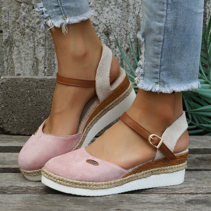 Womens Orthopaedic Woven Cushioned Sandals