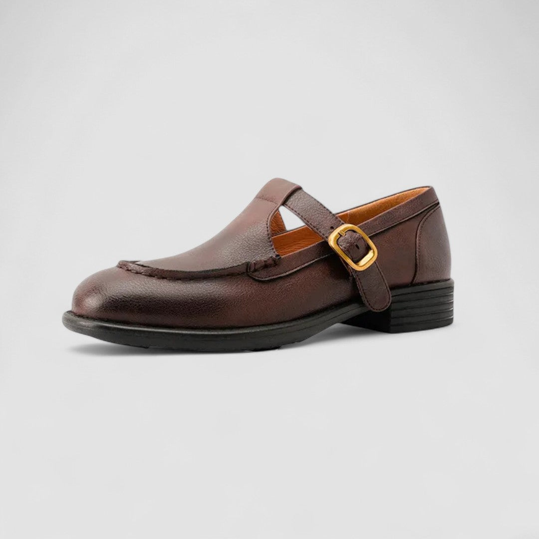 Orthopaedic Square-Toe Mary Jane Shoes