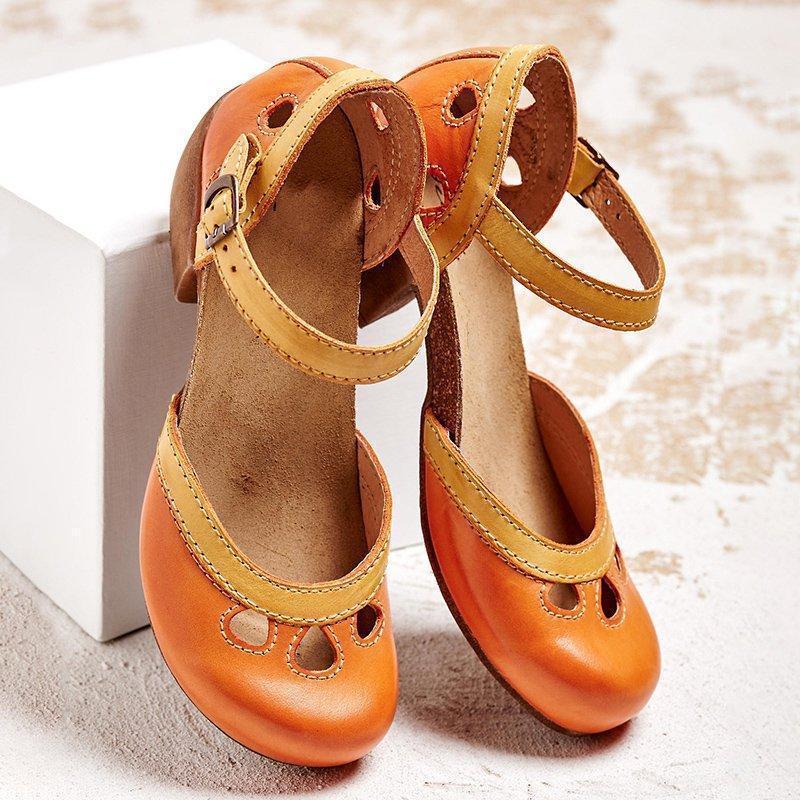 Womens Orthopaedic Low Heel Flat Sandals