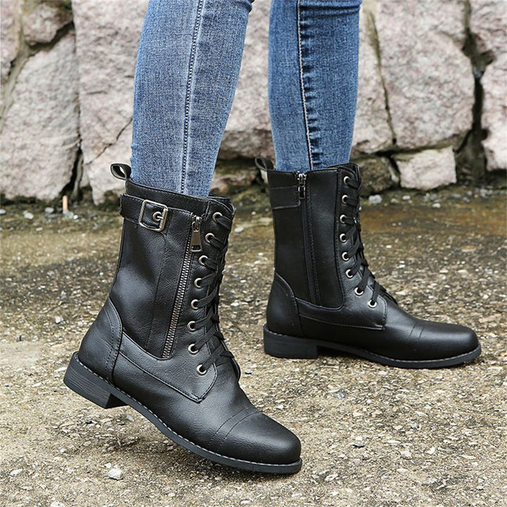 Toe Side Zipper Orthopaedic Boots