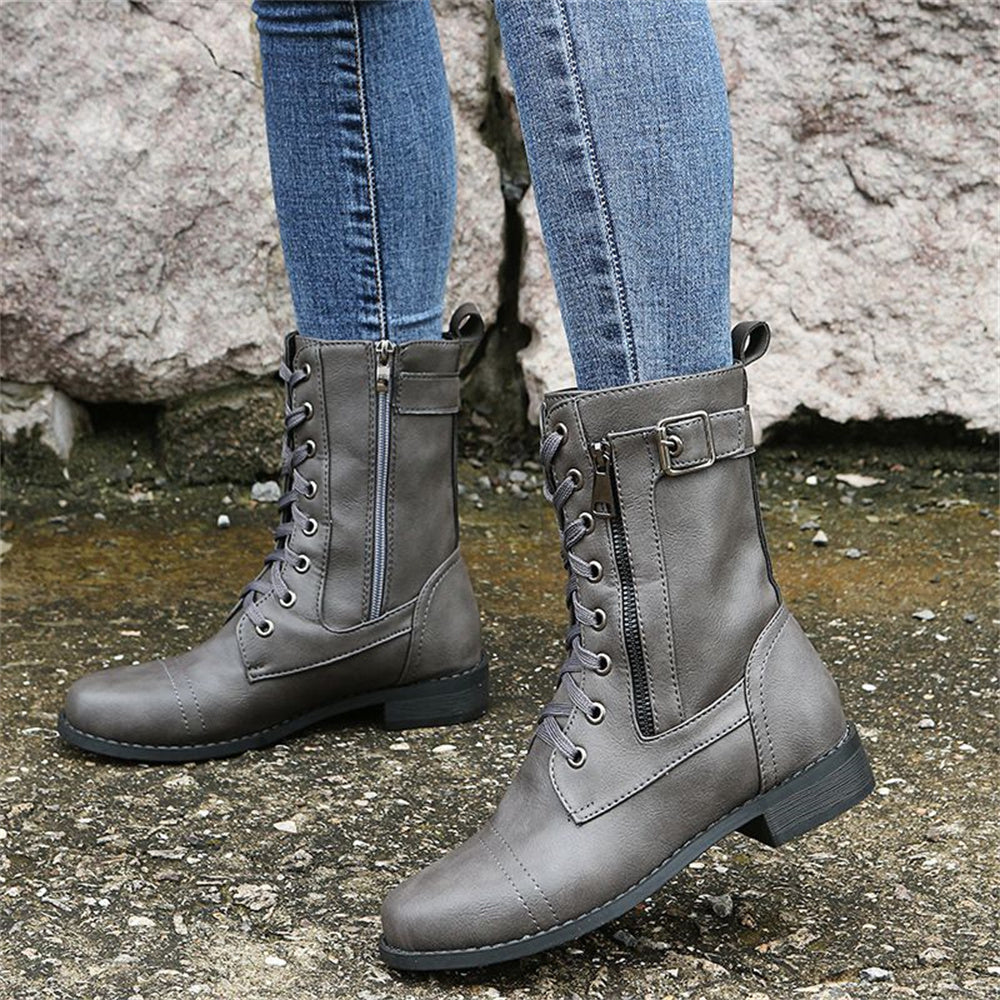 Toe Side Zipper Orthopaedic Boots