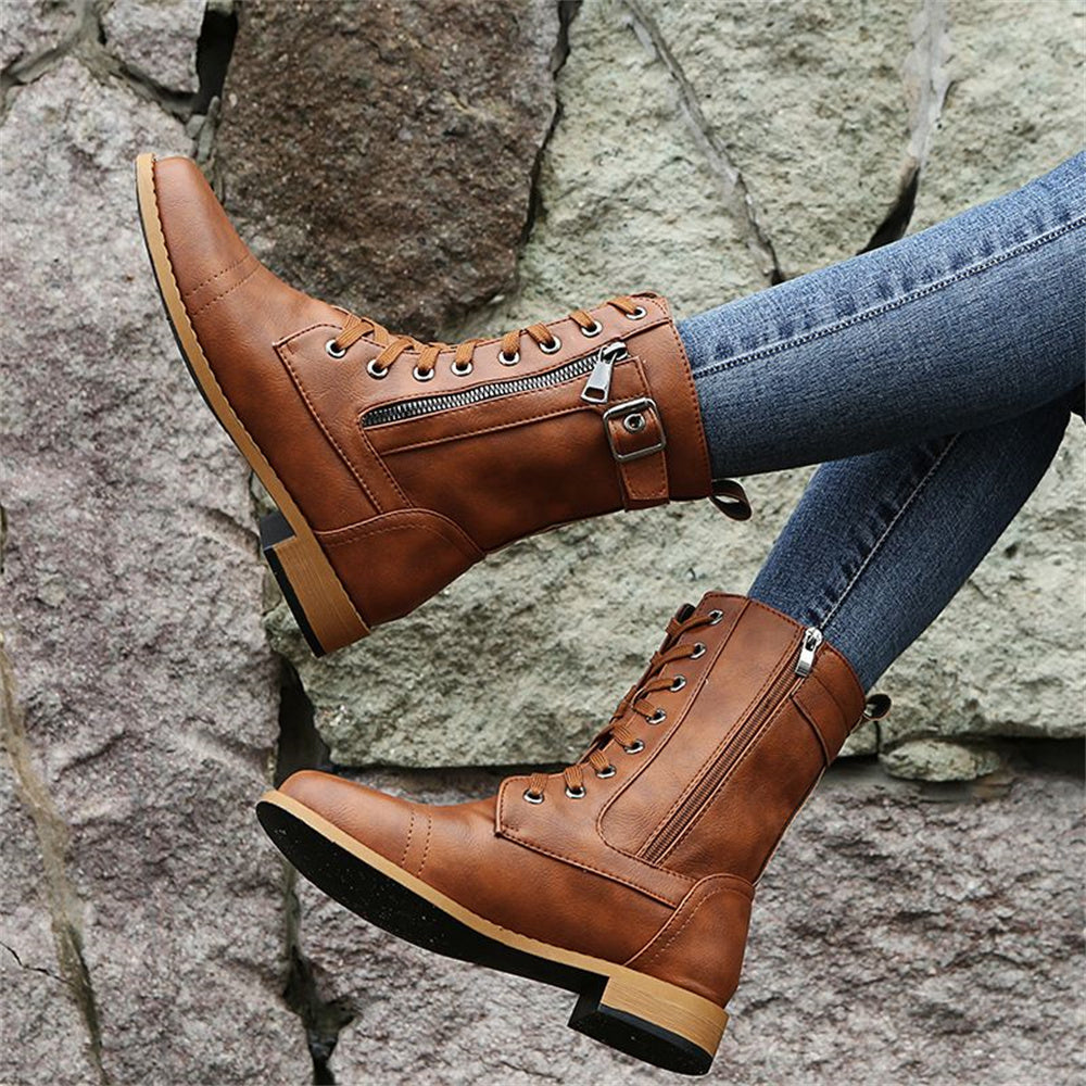 Toe Side Zipper Orthopaedic Boots