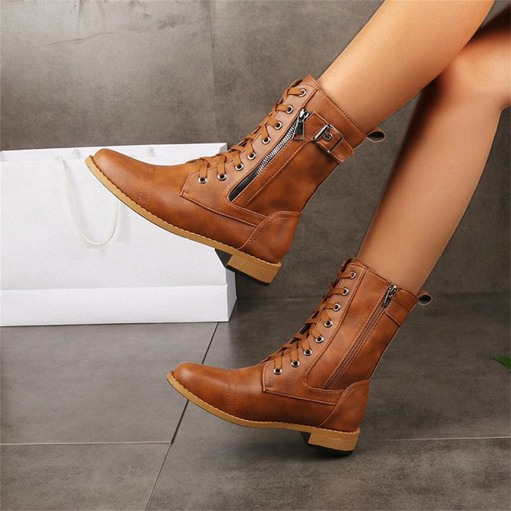 Toe Side Zipper Orthopaedic Boots