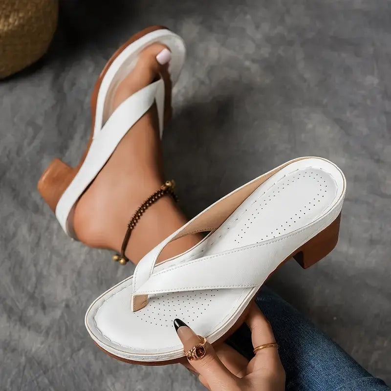 Orthopaedic Slippers with Heel