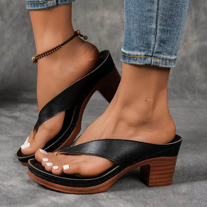 Orthopaedic Slippers with Heel