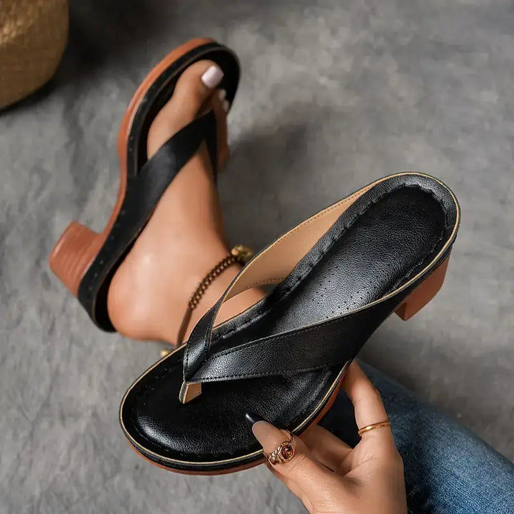 Orthopaedic Slippers with Heel