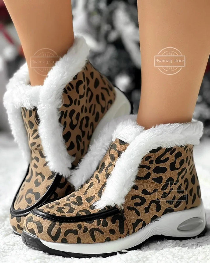 Leather Casual Ankle Boots