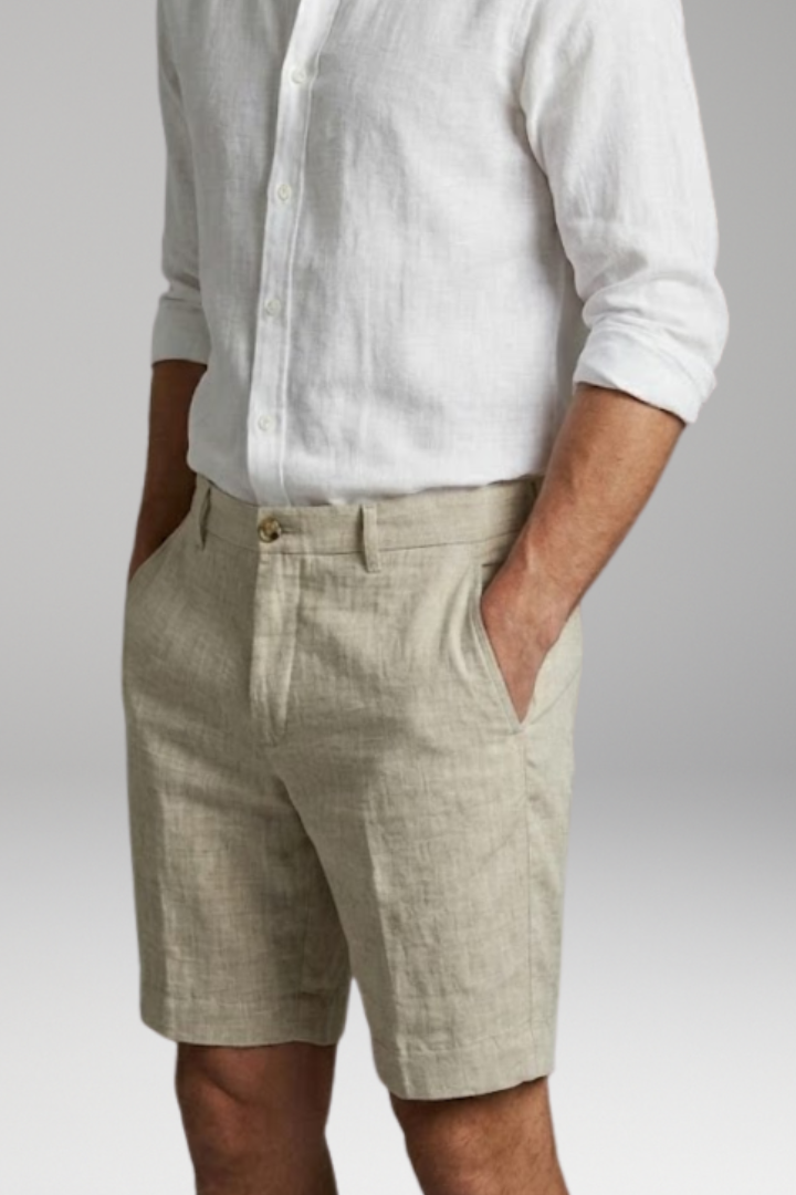 Men’s Shorts with Button Fastening