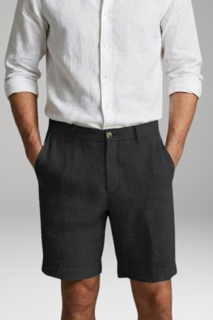 Men’s Shorts with Button Fastening