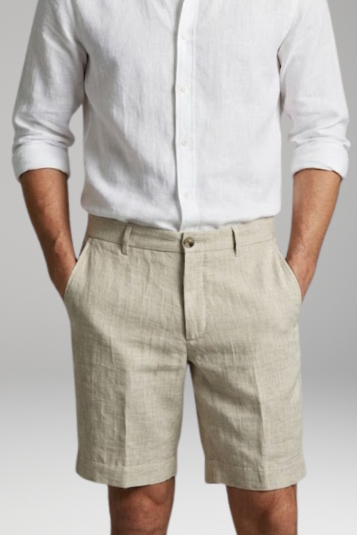 Men’s Shorts with Button Fastening