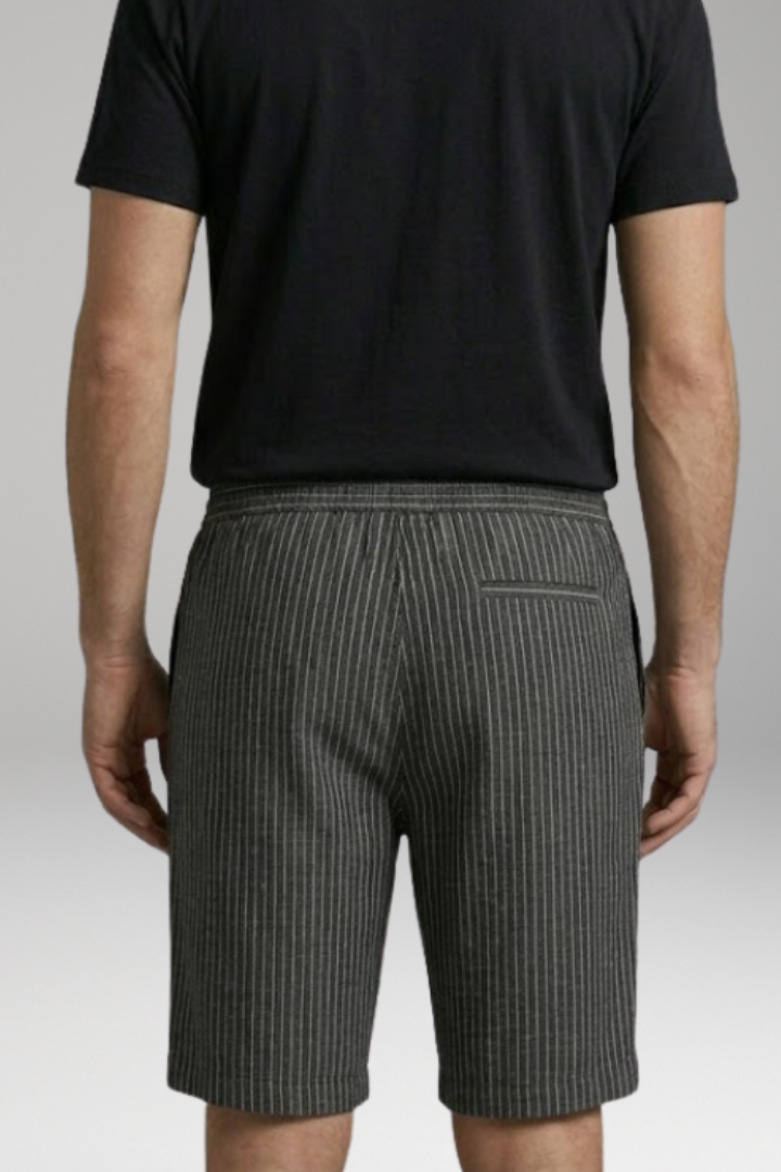 Men’s Shorts with Elastic Waistband and Adjustable Drawstring