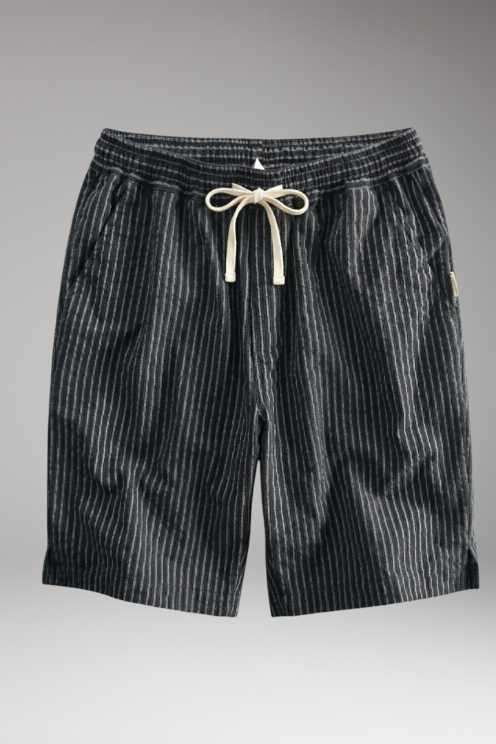 Men’s Shorts with Elastic Waistband and Adjustable Drawstring