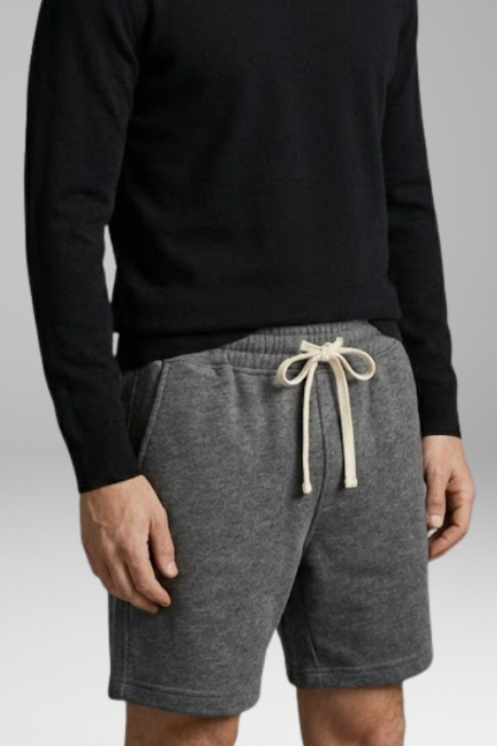 Men’s Shorts with Elastic Waistband and Side Pockets