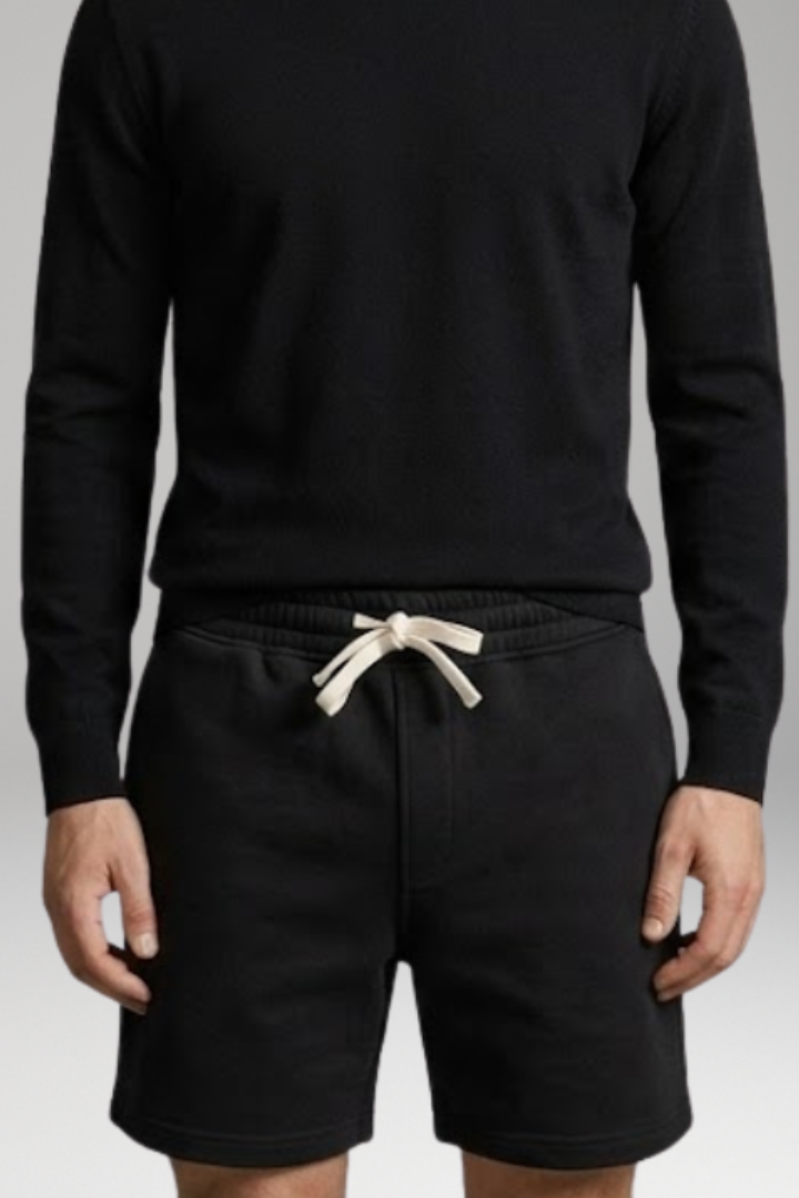 Men’s Shorts with Elastic Waistband and Side Pockets
