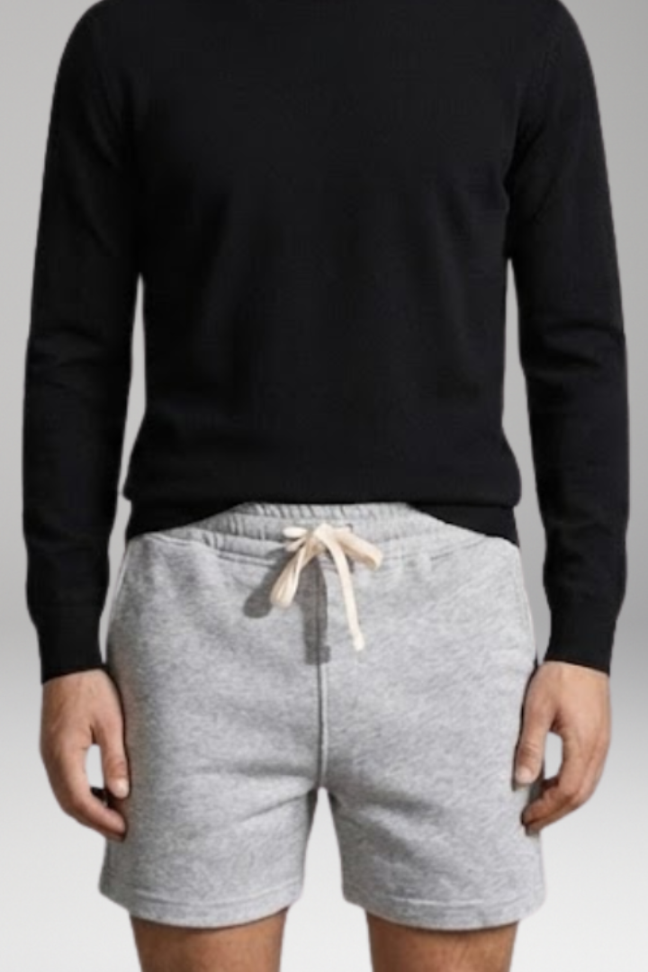Men’s Shorts with Elastic Waistband and Side Pockets