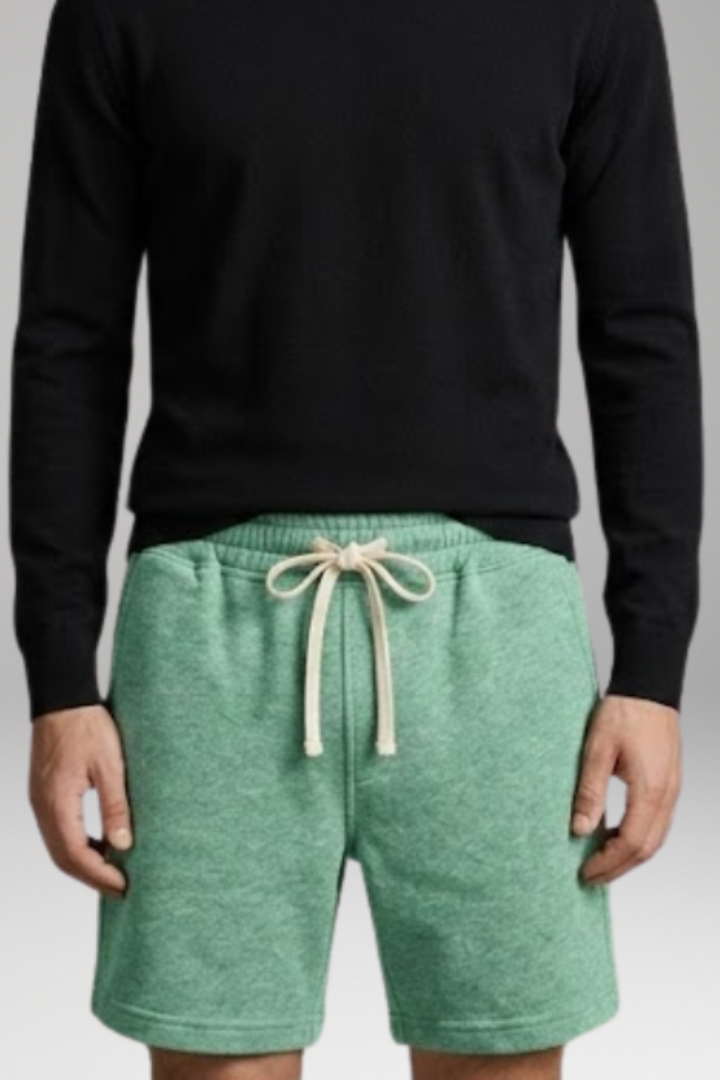 Men’s Shorts with Elastic Waistband and Side Pockets
