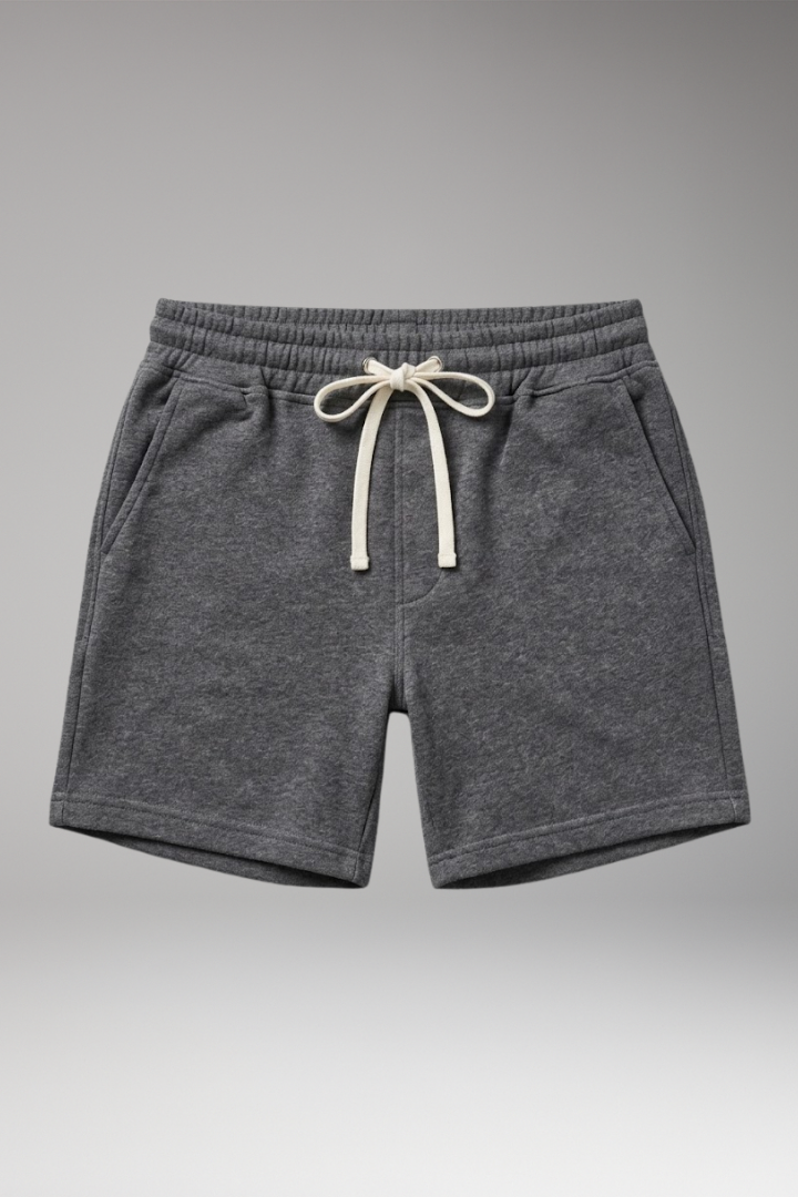 Men’s Shorts with Elastic Waistband and Side Pockets