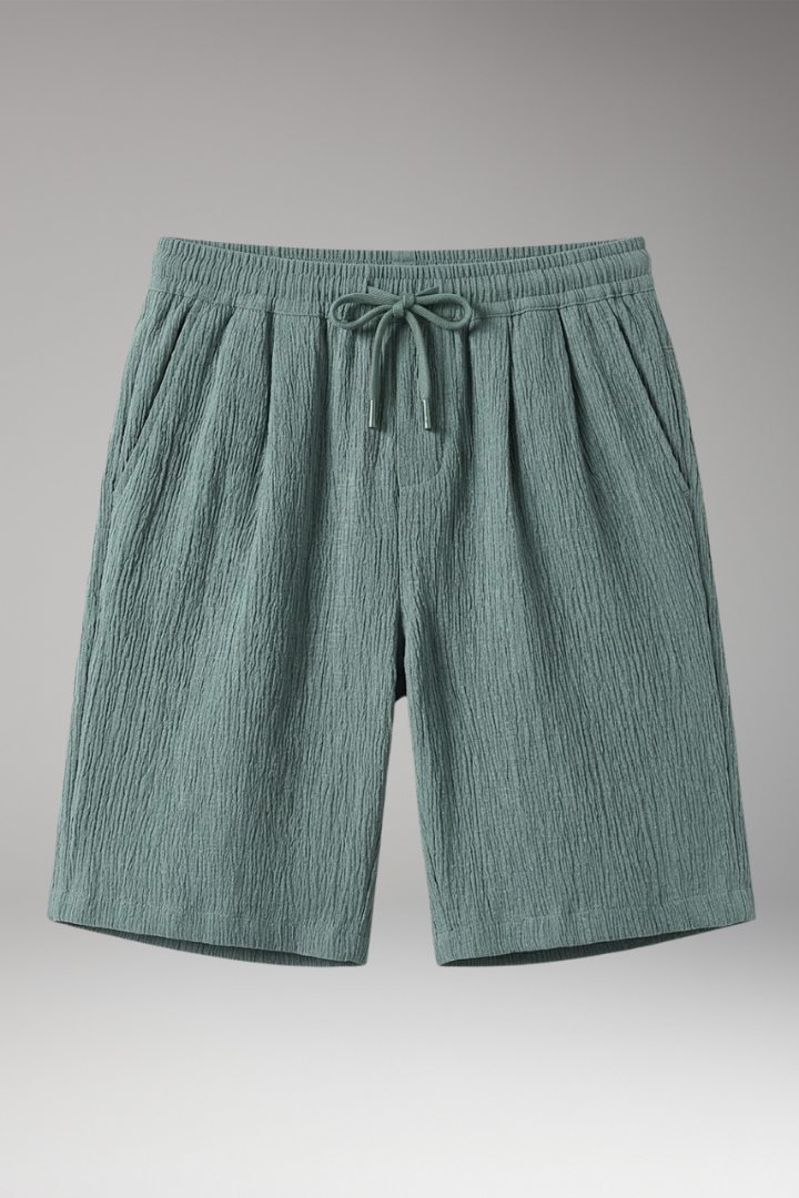 Men’s Summer Shorts with Drawstring Waistband and Side Pockets