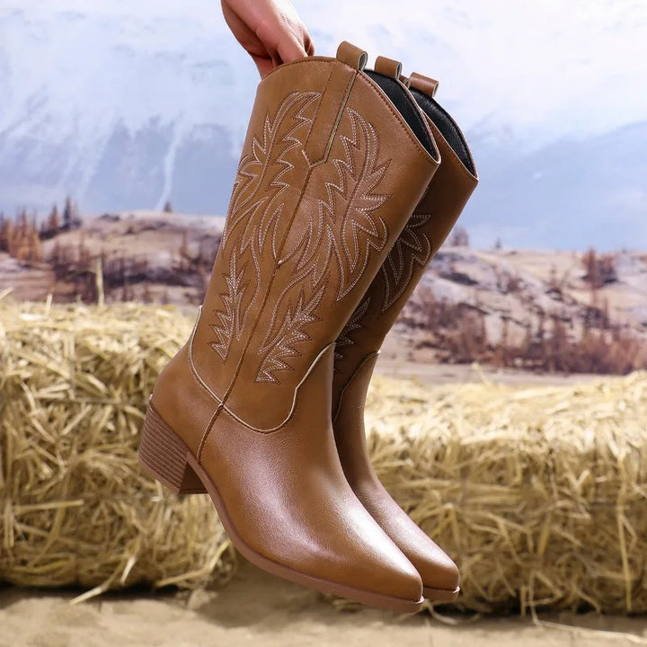 Supportive Orthopaedic Cowboy Boots