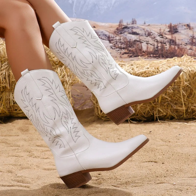 Supportive Orthopaedic Cowboy Boots