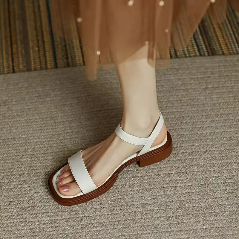 Vegan Leather Sandals
