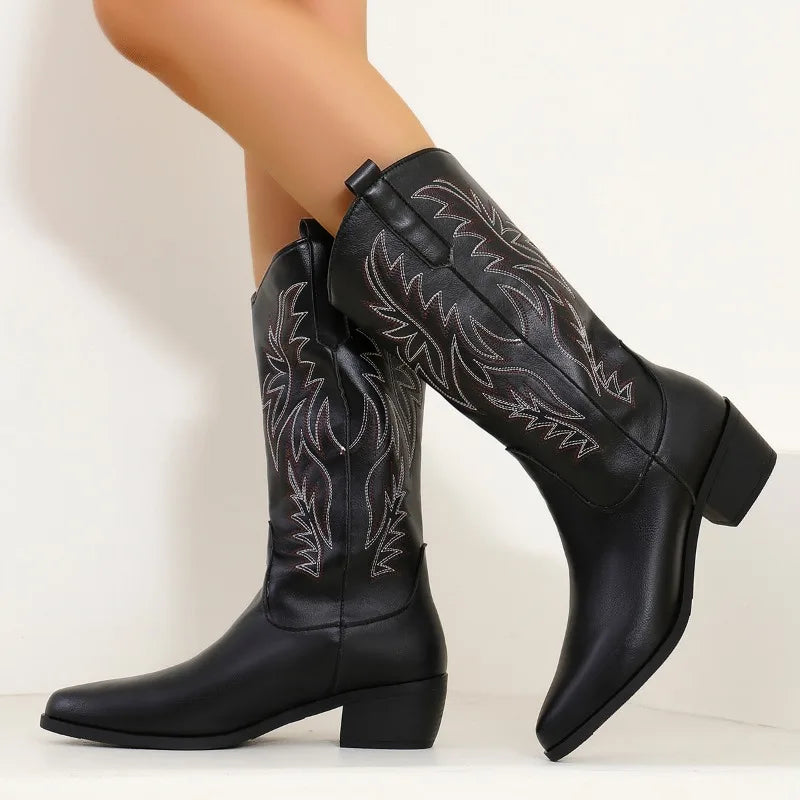Supportive Orthopaedic Cowboy Boots