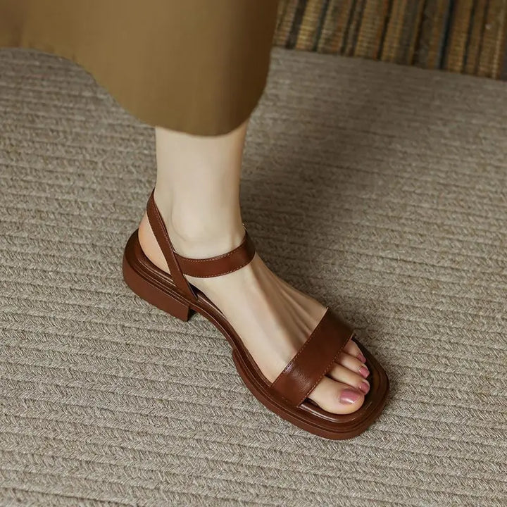Vegan Leather Sandals
