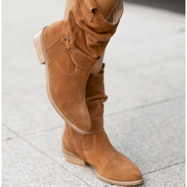 Elegant Ankle Boots with Zipper Closure