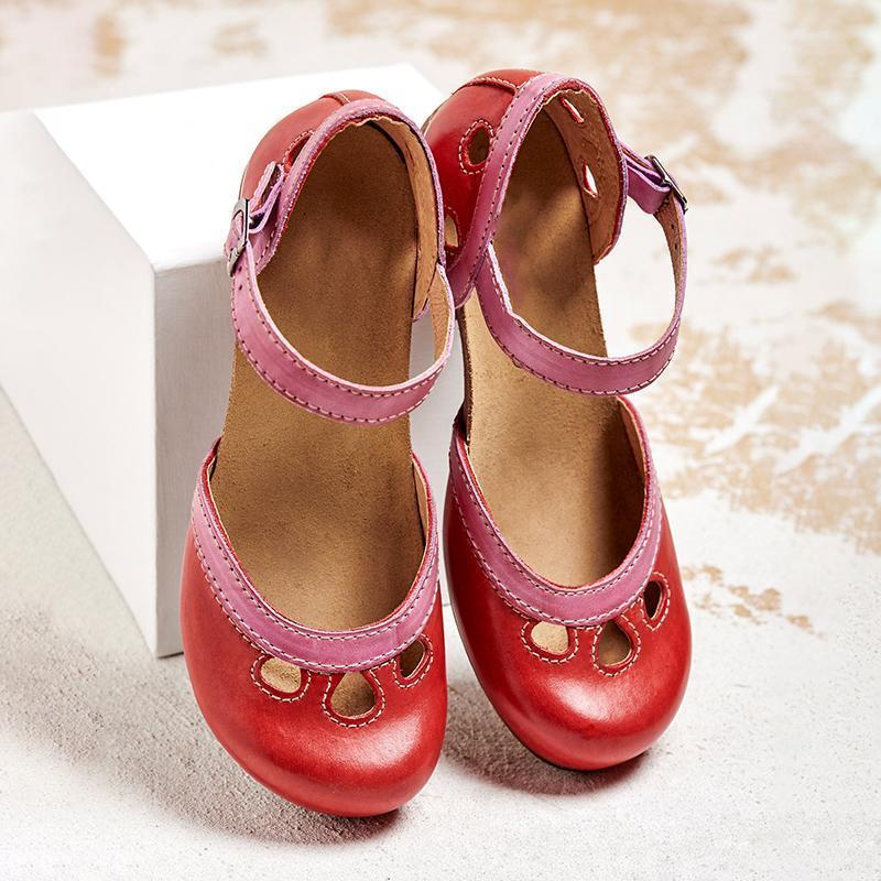 Womens Orthopaedic Low Heel Flat Sandals